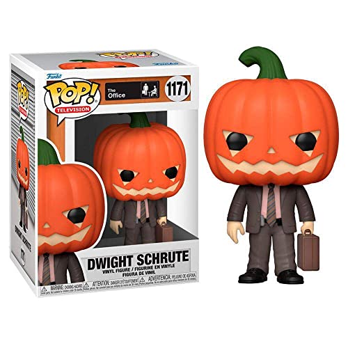 Funko POP TV: The Office - Dwight with Pumpkinhead, Multicolor (57393)