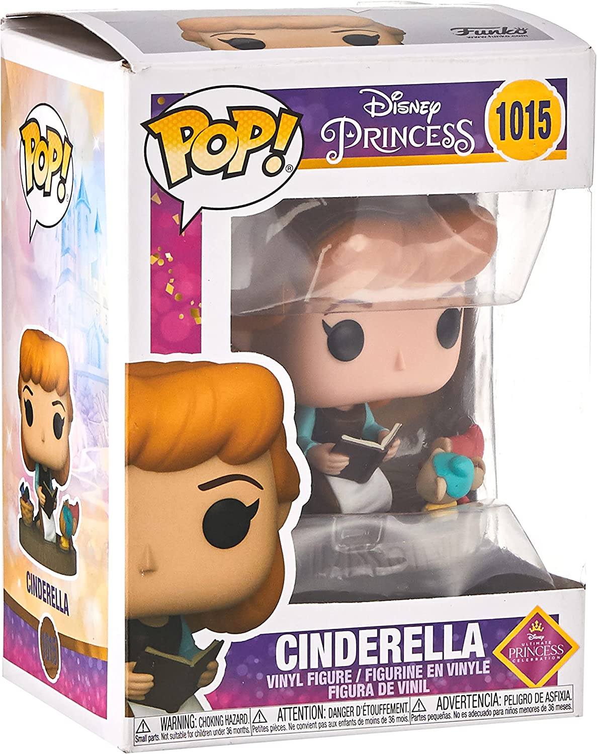 Funko POP Pop! Disney: Ultimate Princess - Cinderella, Multicolor